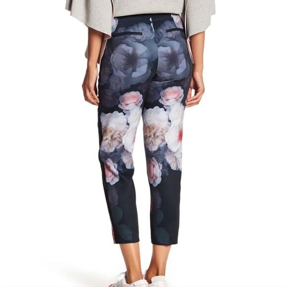 Ted Baker Indes Chelsea Flower Loose Trousers Size 8 NWT - Picture 2 of 9